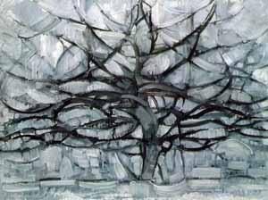 Piet Mondrian Gray Tree